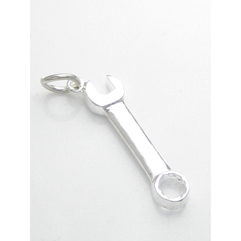 Spanner .925 Sterling Silver Charm